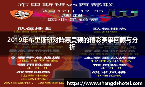 2019年布里斯班对阵惠灵顿的精彩赛事回顾与分析
